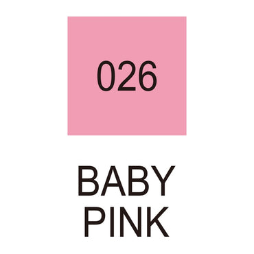 Caneta Caligrafia Artística Zig Kuretake 026 Baby Pink