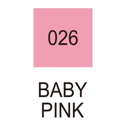 Caneta Caligrafia Artística Zig Kuretake 026 Baby Pink