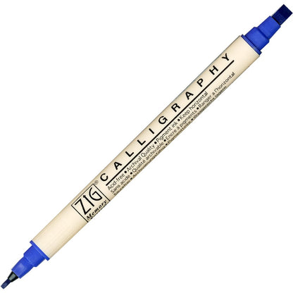 Caneta Caligrafia Artística Zig Kuretake 030 Pure Blue