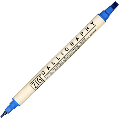 Caneta Caligrafia Artística Zig Kuretake 032 Blue Jay