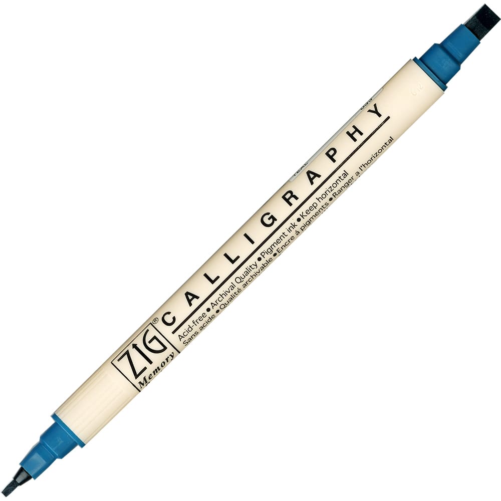 Caneta Caligrafia Artística Zig Kuretake 033 Teal