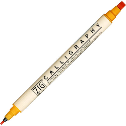 Caneta Caligrafia Artística Zig Kuretake 052 Apricot