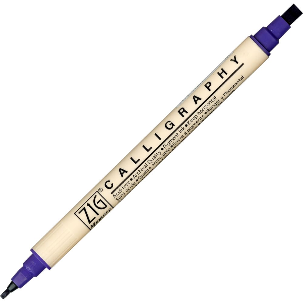 Caneta Caligrafia Artística Zig Kuretake 080 Violet