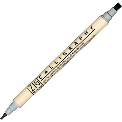 Caneta Caligrafia Artística Zig Kuretake 091 Platinum
