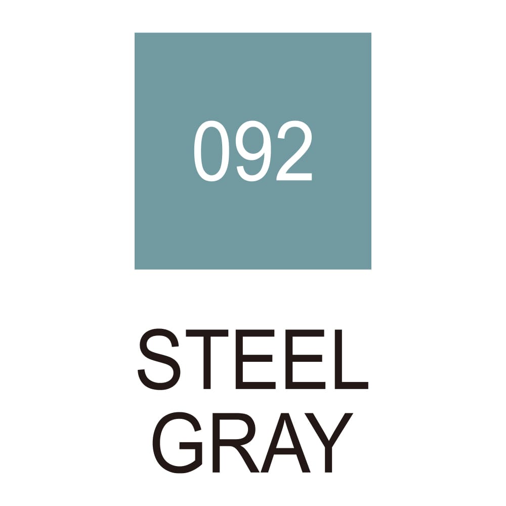 Caneta Caligrafia Artística Zig Kuretake 092 Steel Gray