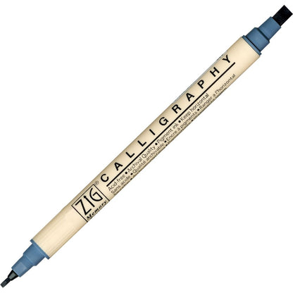 Caneta Caligrafia Artística Zig Kuretake 092 Steel Gray