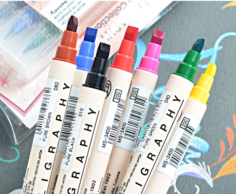 Caneta Caligrafia Artística Zig Kuretake 033 Teal