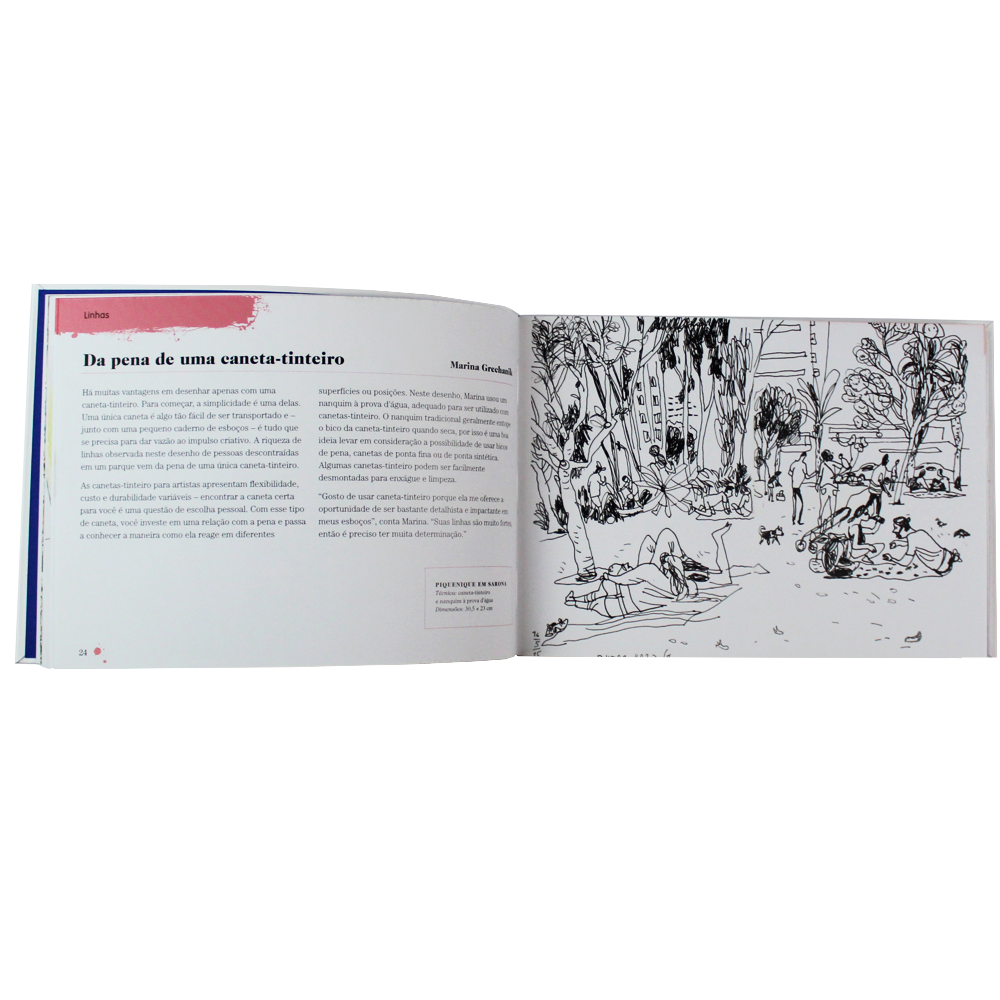 Livro Caneta e Tinta - James Hobbs