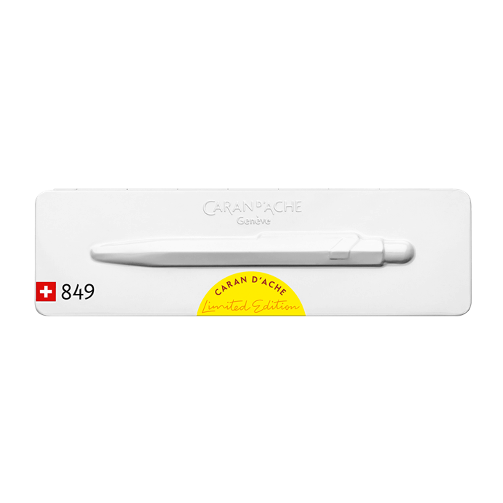 Caneta Esferográfica Caran d'Ache 849 Claim Your Style Canary Yellow Edição Limitada