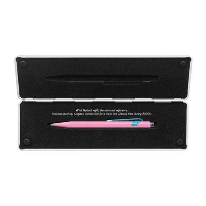 Caneta Esferográfica Caran d'Ache 849 Claim Your Style Hibiscus Pink Edição Limitada