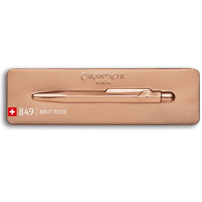 Caneta Esferográfica Caran d'Ache 849 Brut Rosé