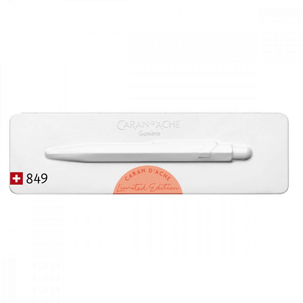 Caneta Esferográfica Caran d'Ache 849 Claim Your Style Mandarine Edição Limitada