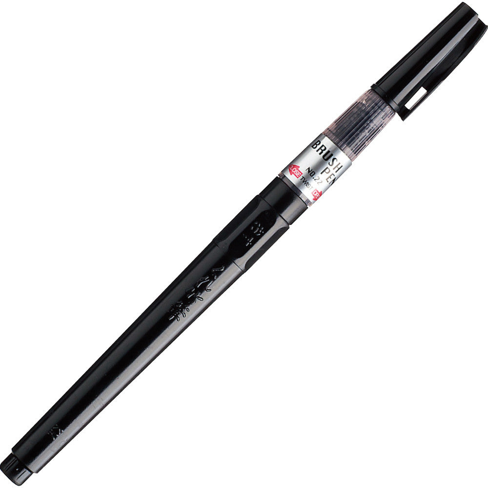 Caneta Fude Pen Kuretake Média Preta