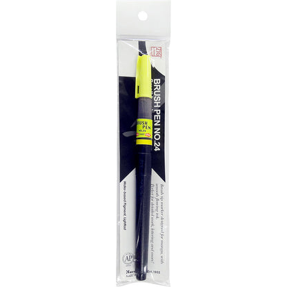 Caneta Fude Pen Kuretake Fina Preta