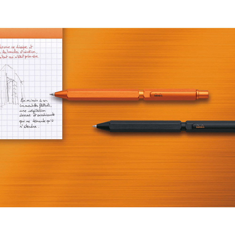 Caneta Multifuncional Rhodia Pen Script Orange 