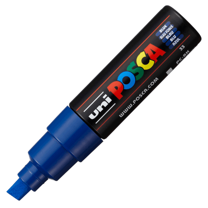 Caneta Posca Uni Ball Extra Board PC-8K Azul