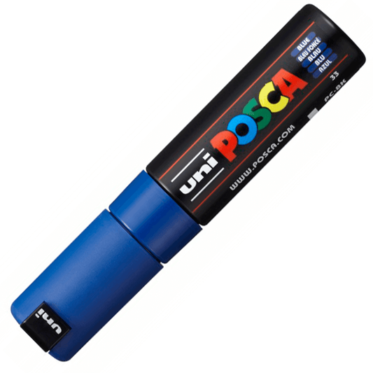 Caneta Posca Uni Ball Extra Board PC-8K Azul