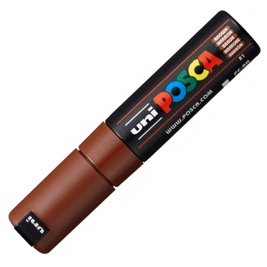 Caneta Posca Uni Ball Extra Board PC-8K Marrom