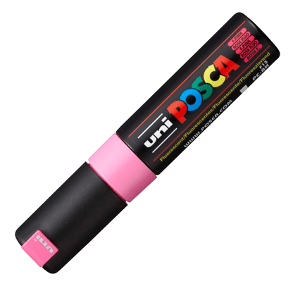 Caneta Posca Uni Ball Extra Board PC-8K Rosa Fluorescente