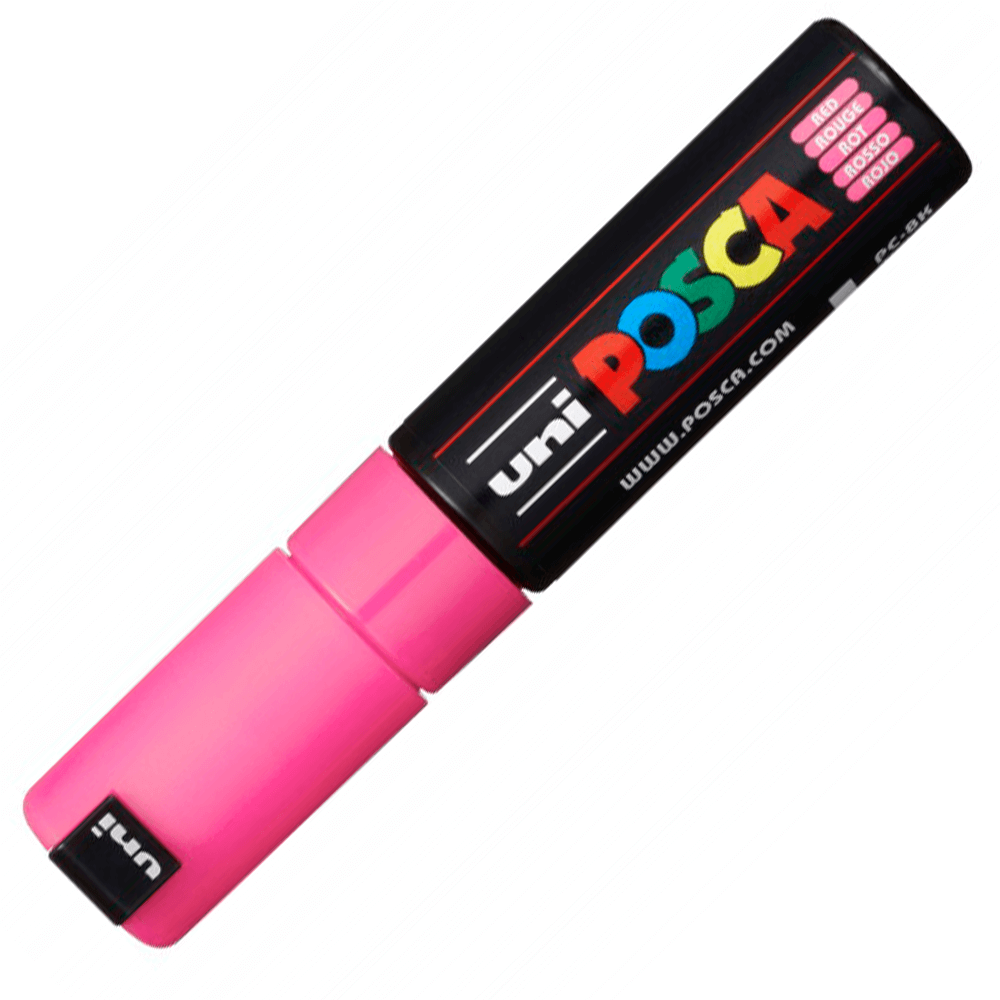 Caneta Posca Uni Ball Extra Board PC-8K Rosa