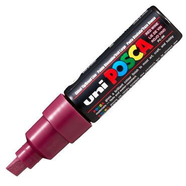 Caneta Posca Uni Ball Extra Board PC-8K Vinho