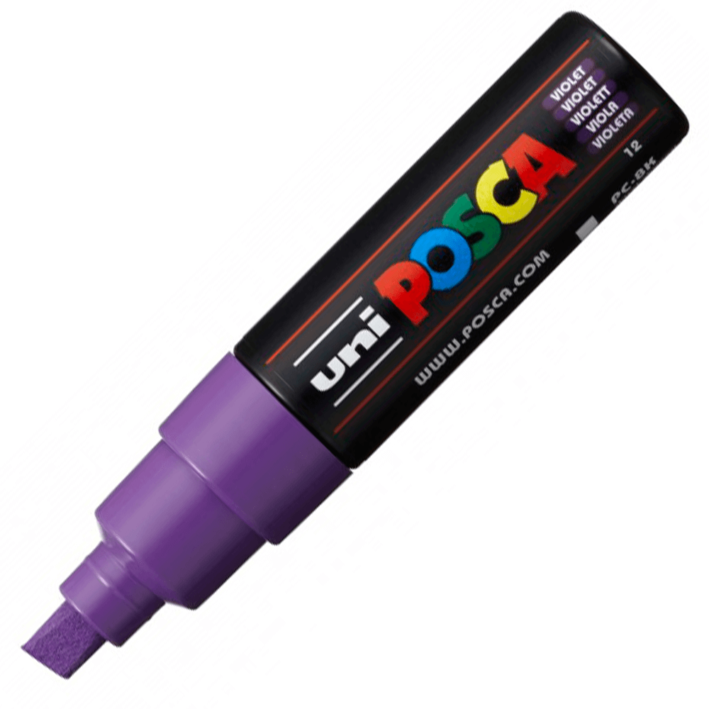 Caneta Posca Uni Ball Extra Board PC-8K Violeta