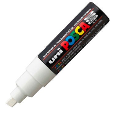 Caneta Posca Uni Ball Extra Board PC-8K Branca