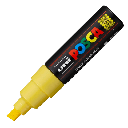 Caneta Posca Uni Ball Extra Board PC-8K Amarelo