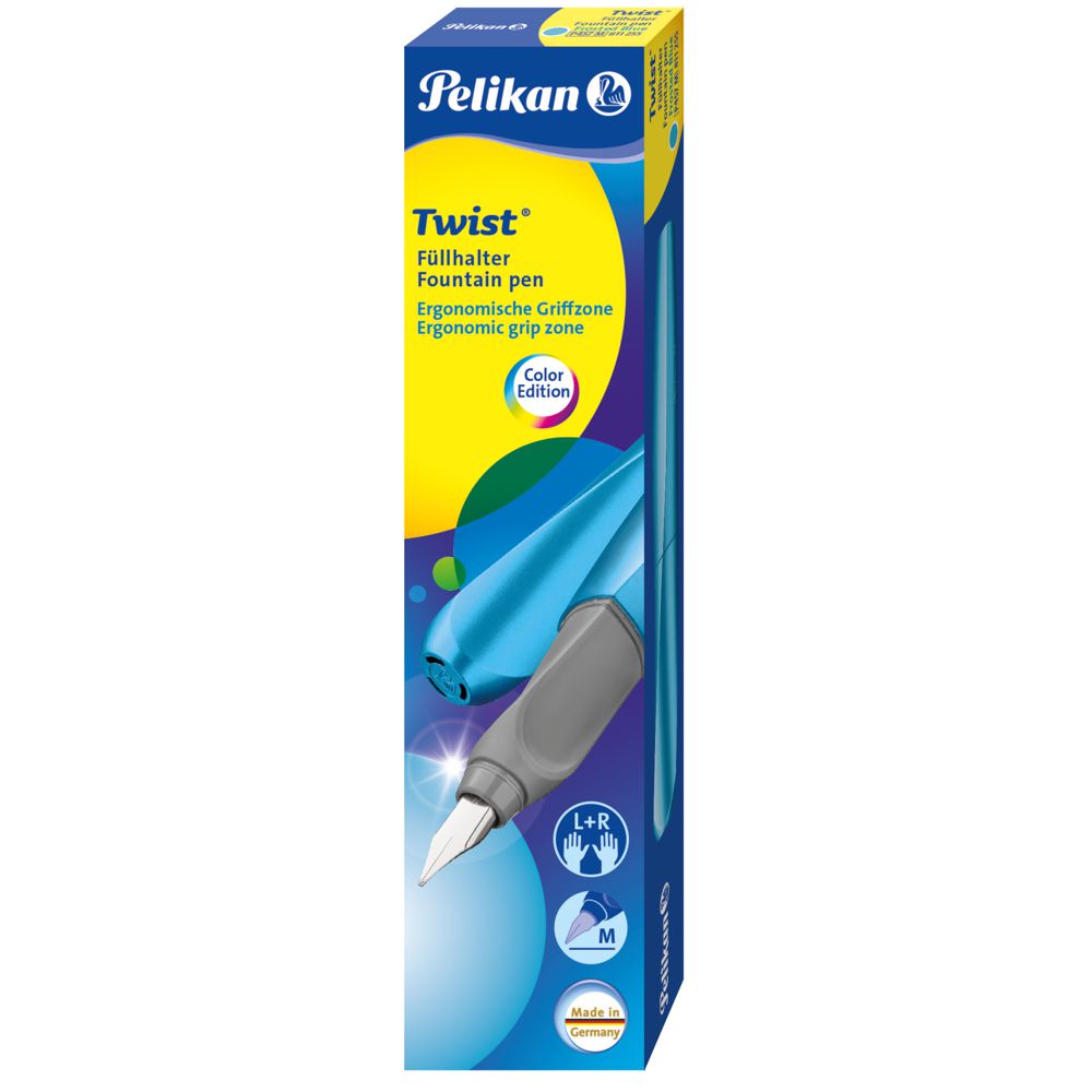 Caneta Tinteiro Pelikan Frosted Blue