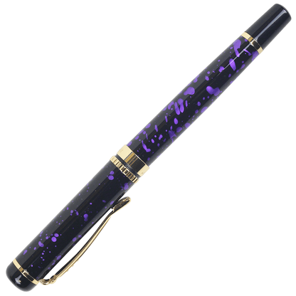 Caneta Tinteiro YIREN 3156 Efeito Mármore Purple