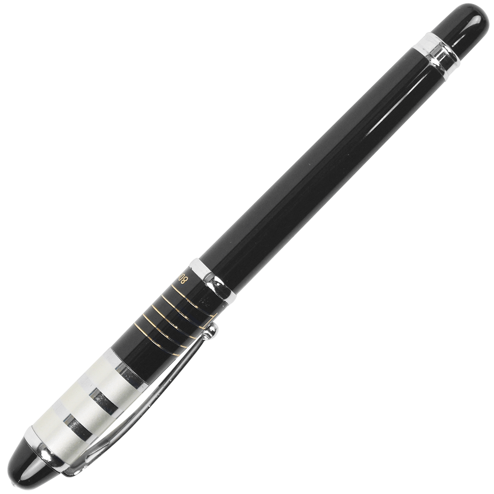 Caneta Tinteiro YIREN 805 Black Grey