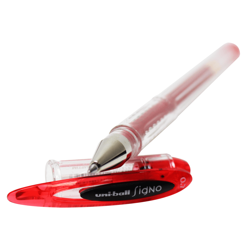 Caneta Gel Vermelha Uni Ball Neo