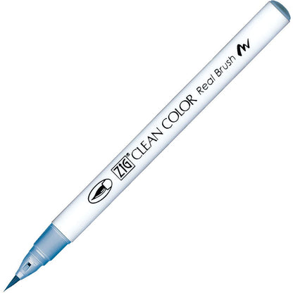 Caneta Pincel Kuretake Zig Clean Color Real Brush Hyacinth Blue 311