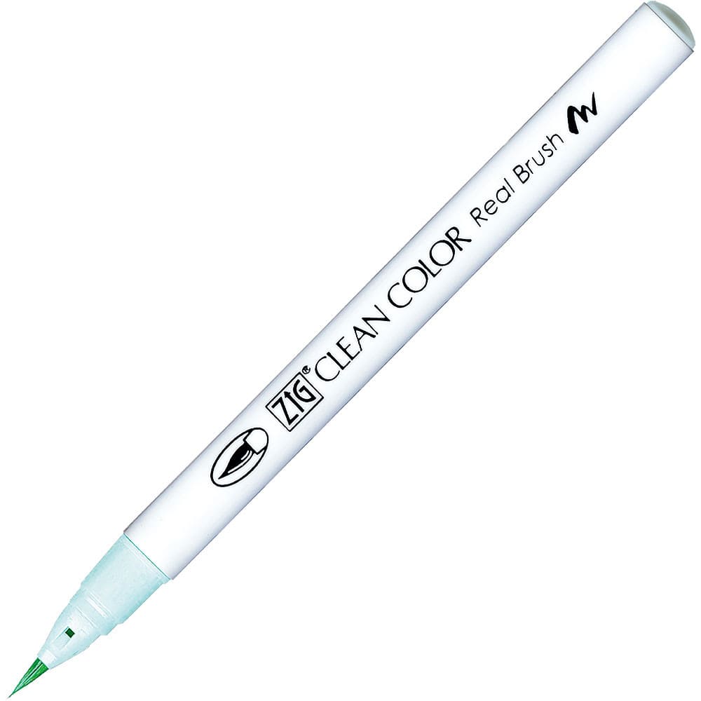 Caneta Pincel Kuretake Zig Clean Color Real Brush Ice Blue 301