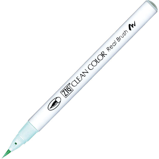Caneta Pincel Kuretake Zig Clean Color Real Brush Ice Blue 301