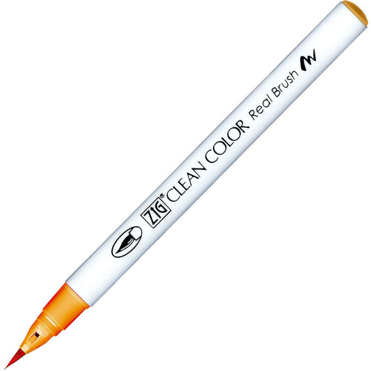 Caneta Pincel Kuretake Zig Clean Color Real Brush Marigold 701