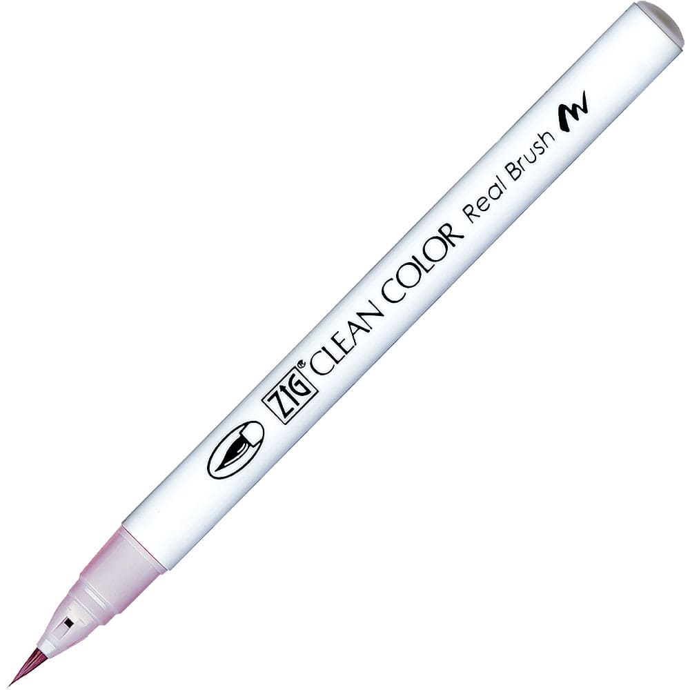 Caneta Pincel Kuretake Zig Clean Color Real Brush Soft Violet 815