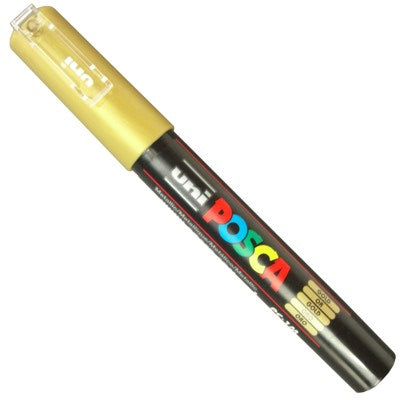 Caneta Posca Uni Ball PC-1MC Ouro