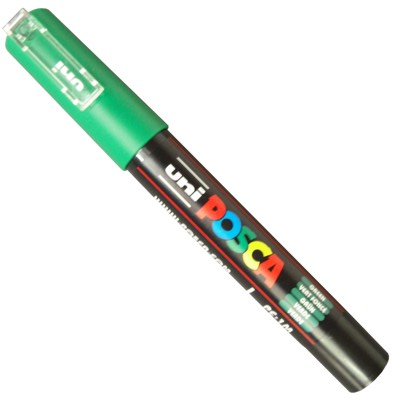 Caneta Posca Uni Ball PC-1MC Verde