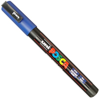 Caneta Posca Uni Ball PC-3M Azul