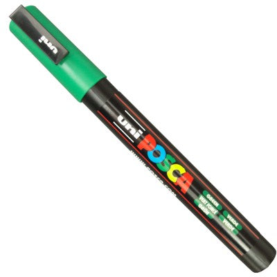 Caneta Posca Uni Ball PC-3M Verde