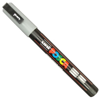 Caneta Posca Uni Ball PC-3M Cinza