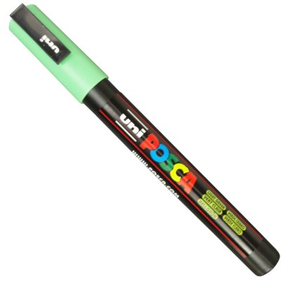 Caneta Posca Uni Ball PC-3M Verde Claro