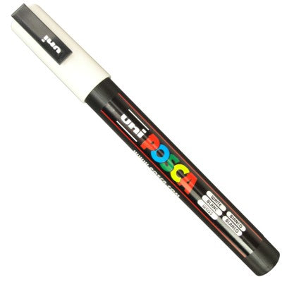 Caneta Posca Uni Ball PC-3M Branco