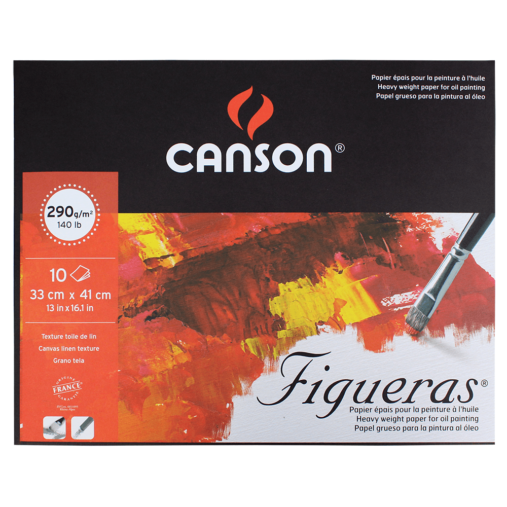 Bloco de Papel Telado Canson Figueras 290g/m² 33x41cm