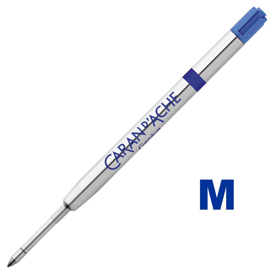 Carga Para Caneta RollerBall Caran d'Ache M Azul