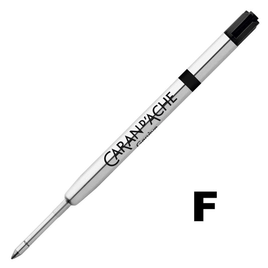 Carga Para Caneta RollerBall Caran d'Ache F Preta