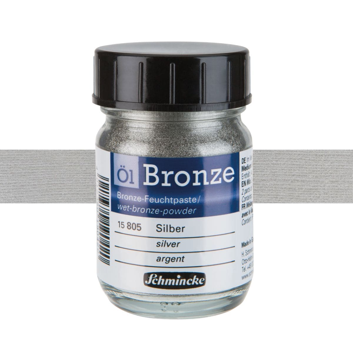 Pigmento Metálico Oil Bronze Schmincke 50ml Silver