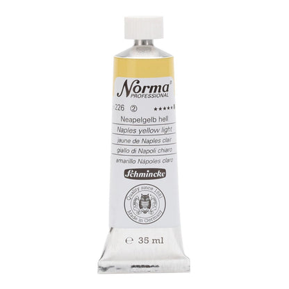 Tinta Óleo Schmincke Norma 35ml S2 226 Naples Yellow Light