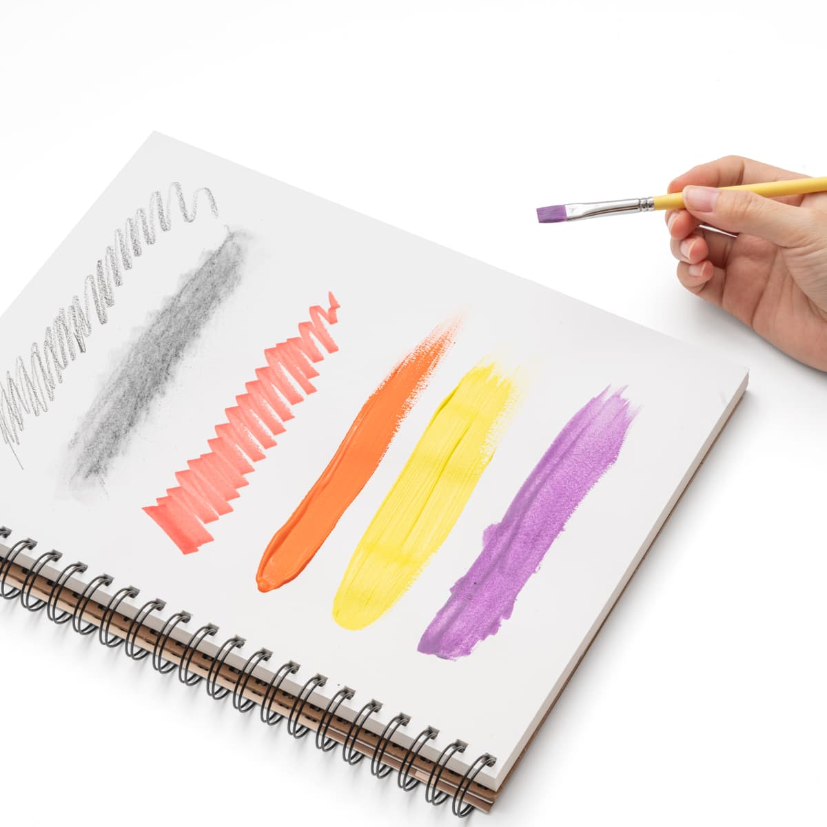 Bloco de Papel Mixed Media Himi 180g/m² 22,9x30,5cm 40 Folhas
